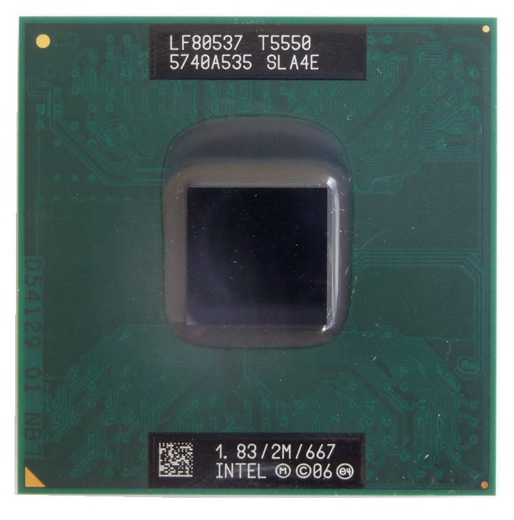 

Процессор для ноутбука P Intel Core 2 Duo T5550 2x1,83Ghz 2Mb Cache 667Mhz Bus бу
