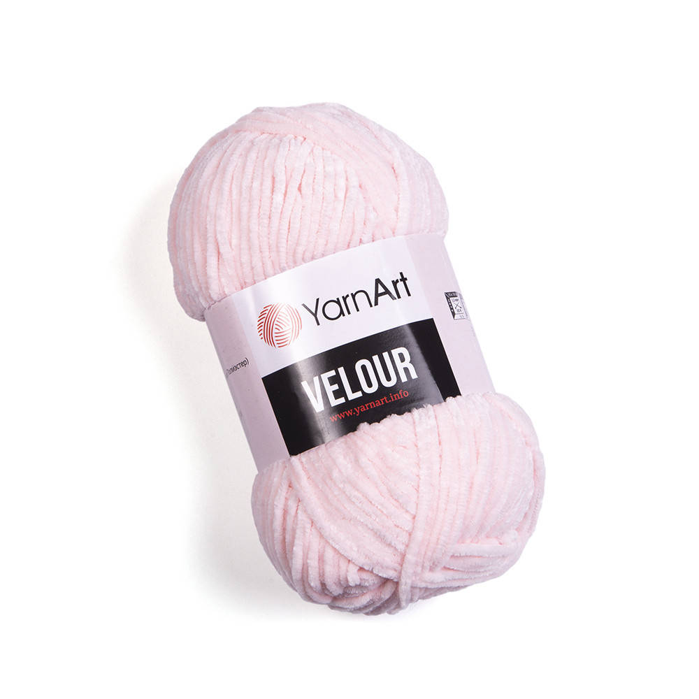 

Пряжа YarnArt Velour 866 зефир