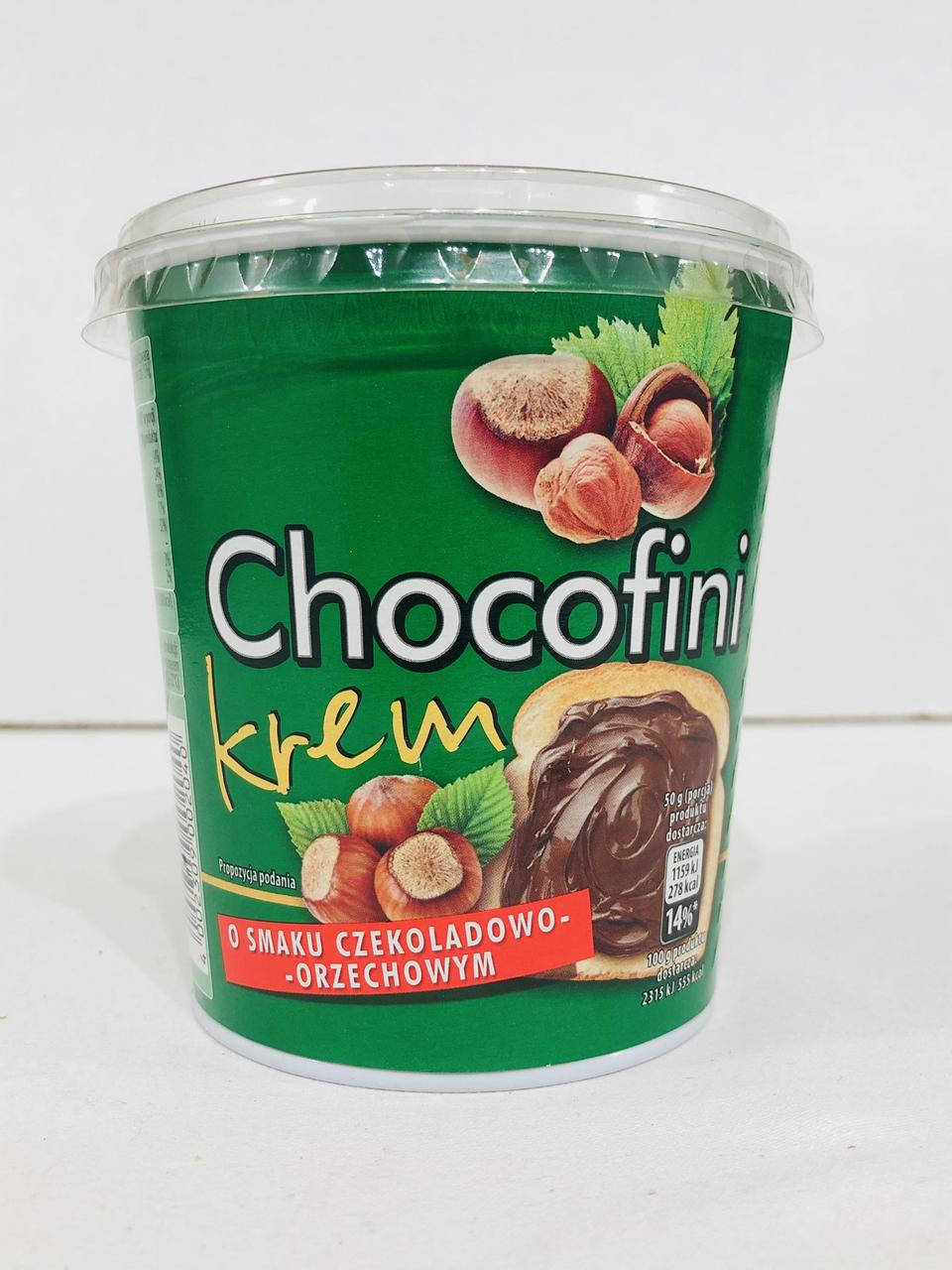 

Шоколадна паста Chocofini горіхова 400гр