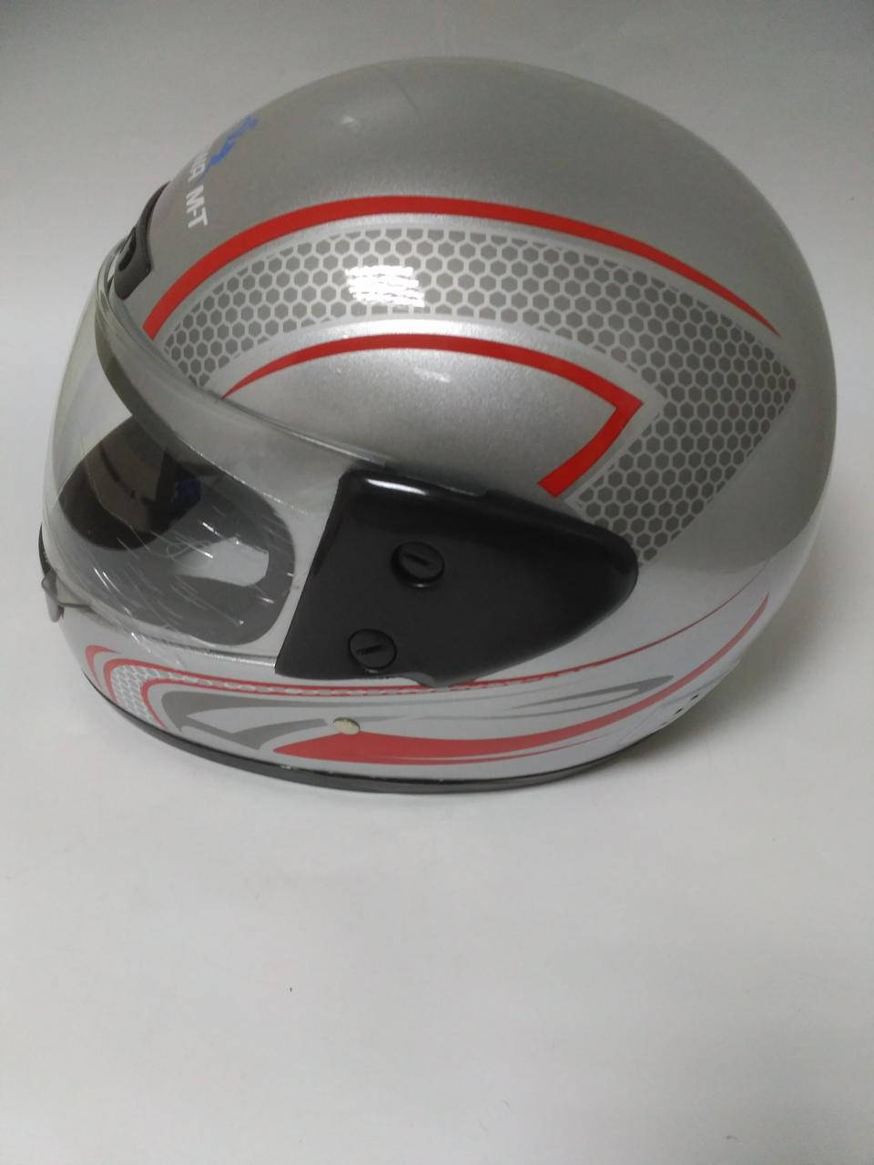 

Мотошлем Kurosawa, серый , размер М(57-58)