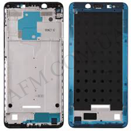 

Рамка крепления дисплея Xiaomi Redmi Note 5/ Redmi Note 5 Pro чёрная, Черный