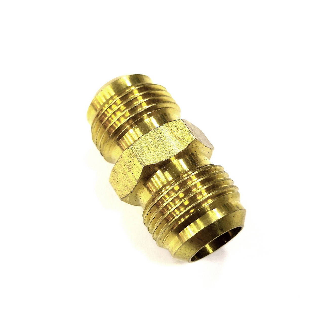 

З'єднувач 3/8" SAE, штуцер латунний для кондиціонерів. Китай