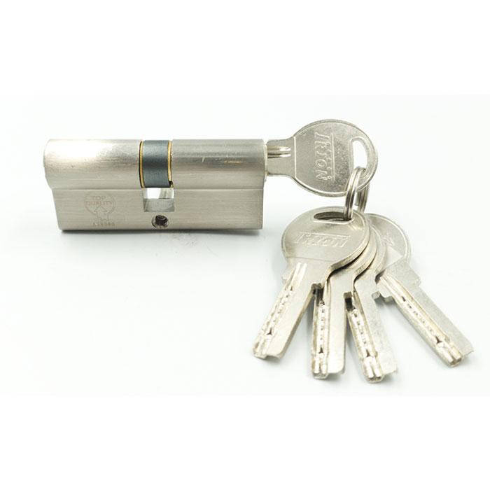 

Цилиндр для замка TRION ZINC 90mm(45+45) NP COMPUTER KEYS