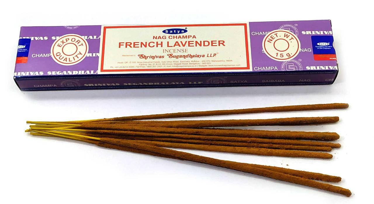 

Благовония масала French Lavender "Французская Лаванда", Satya, Индия