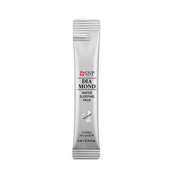 

Ночная маска с алмазной пудрой и гиалуроном SNP Diamond Water Sleeping Pack 4ml (Корея)