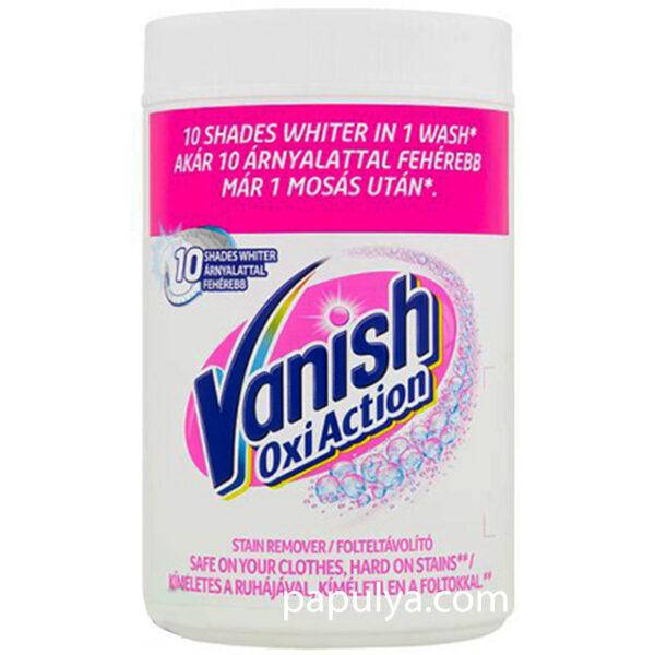 

Пятновыводитель и отбеливатель порошок для тканей Vanish ваниш Gold Oxi Action Кристальная белизна 625 г