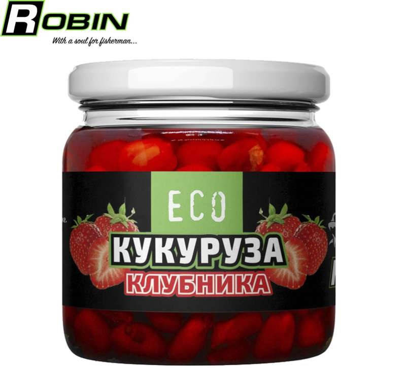 

Кукуруза консерв. ECO ROBIN 200гр. клубника