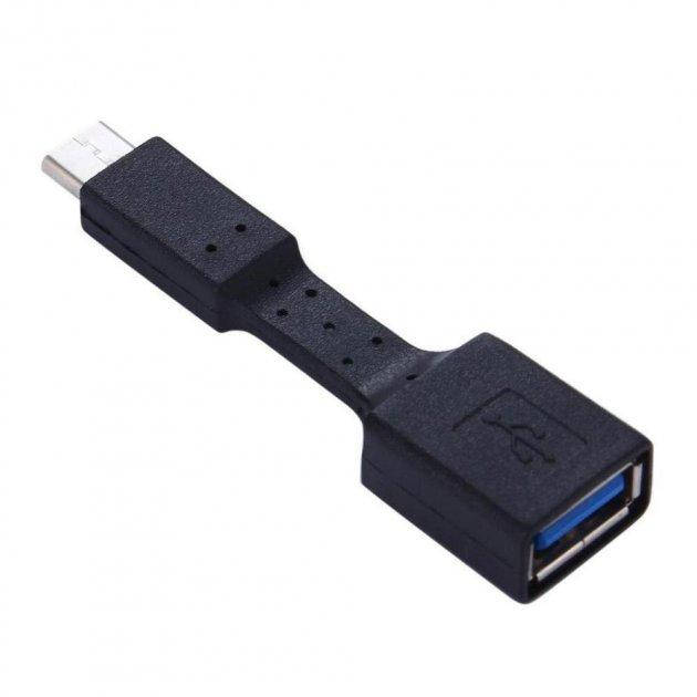 

Kабель адаптер OTG Alitek USB Type-C 3.1 Male - USB 3.0 Female Black, Черный