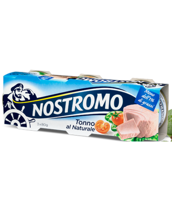 

Тунец в натуральном соку Nostromo 80гр