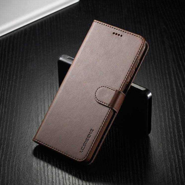 

Кожаный чехол книжка IMEEKE для Oppo A15S с визитницей (Разные цвета)