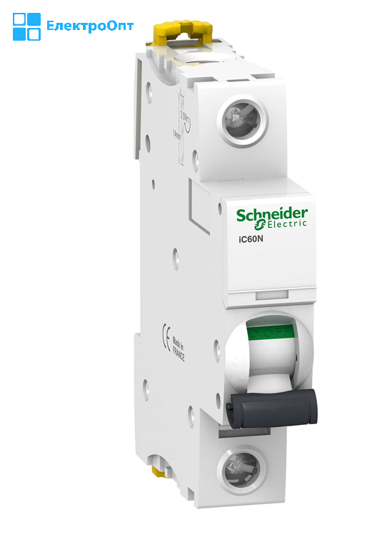

Автоматический выключатель IC60N-B10 10A однополюсный Schneider