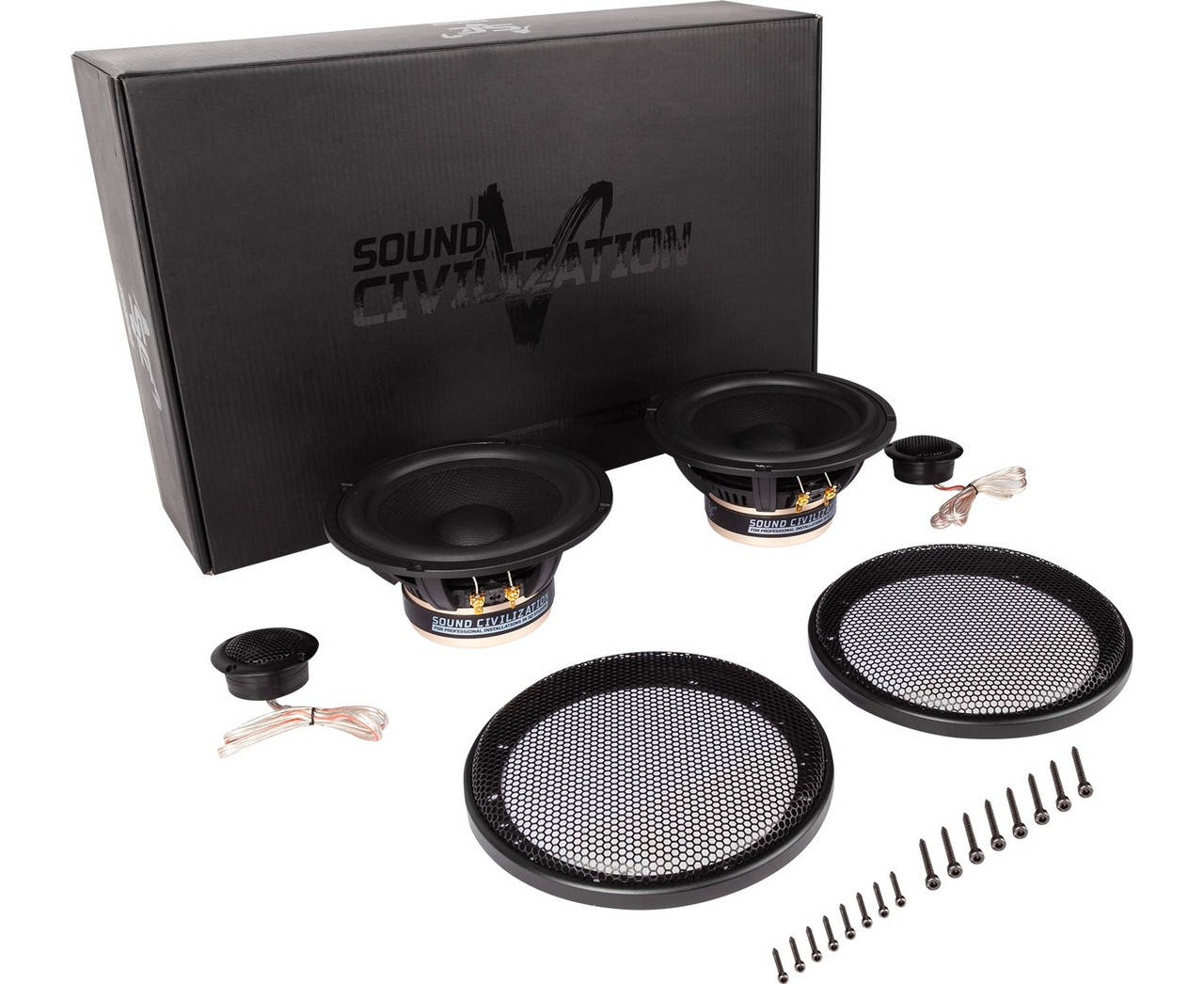 

Автомобильная акустика Kicx Sound Civilization QD6.2 компонентная 6-6.5" (16-17см)