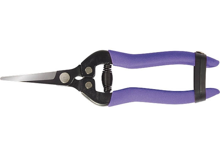 

Секатор цветочный, 180 мм, пружина спираль. типа, тефл. улучш., прямо режущие губки // PALISAD 605548