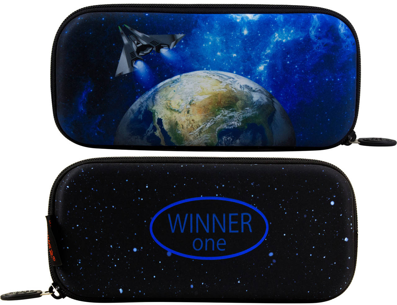 

Пенал школьный каркасный Winner One P-217, Черный