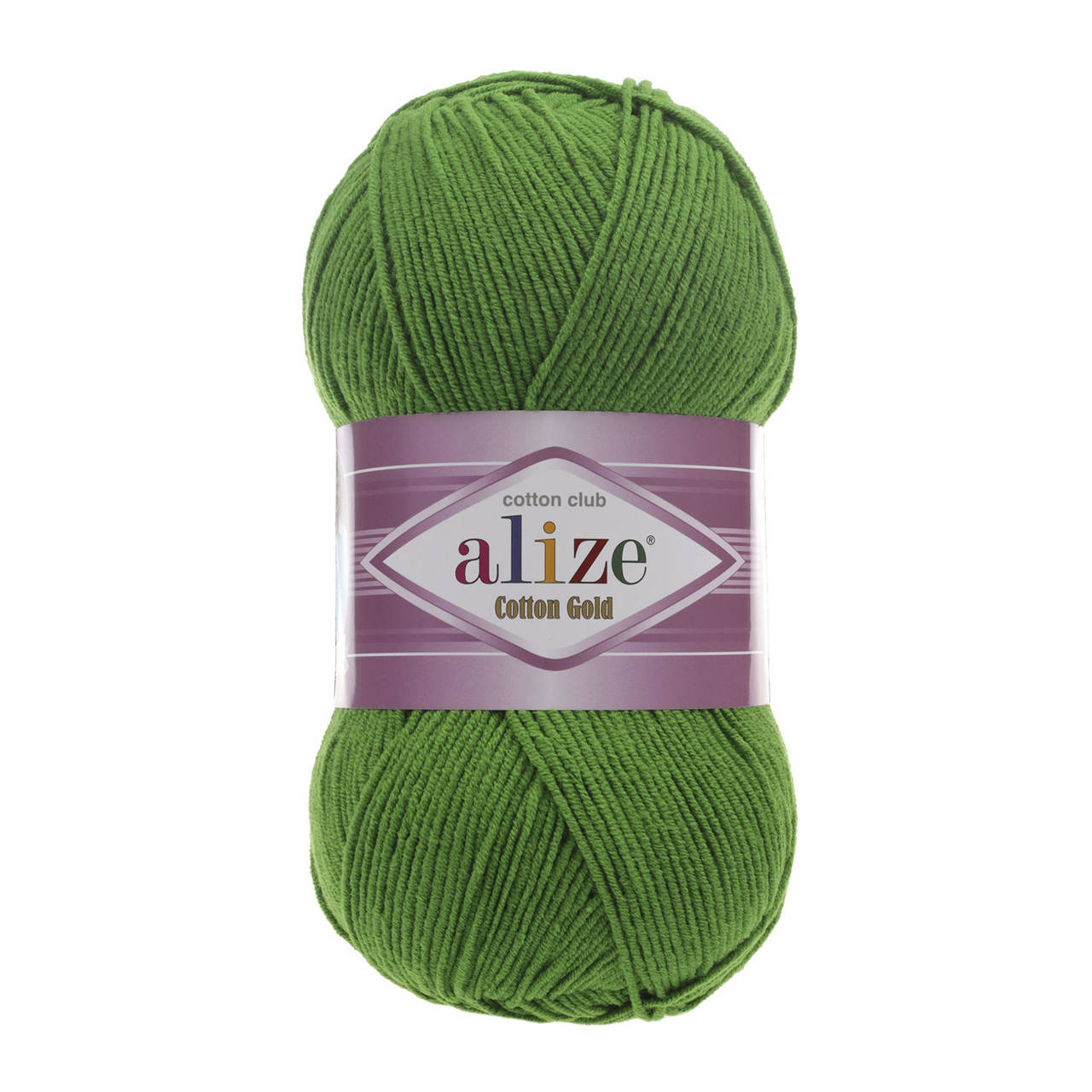 

Пряжа Alize Cotton Gold 126 зеленый, Зелёный