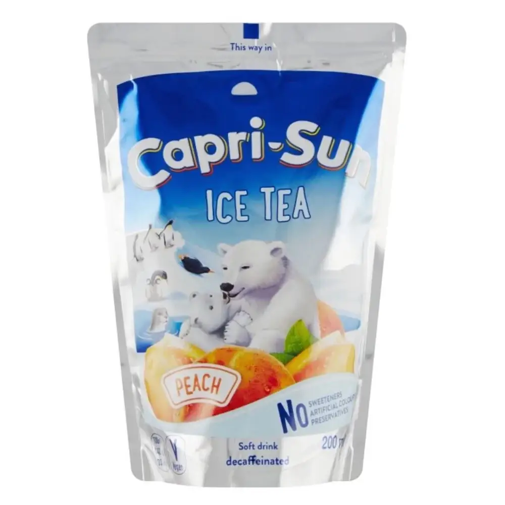 

Чай холодный Персик Capri-Sun Peach 200 мл Германия