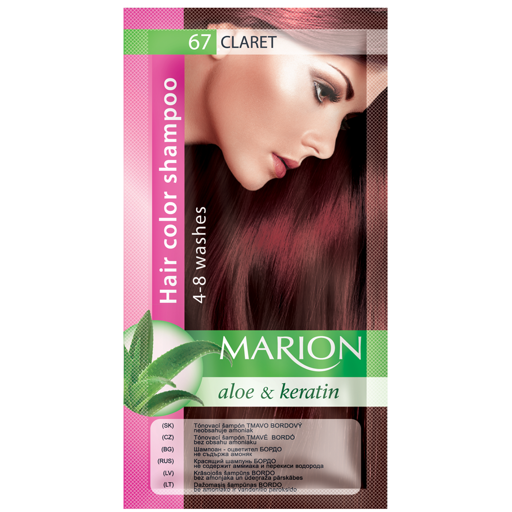 

Оттеночный шампунь Marion Color № 67 Бордовый 40 мл (4118010)