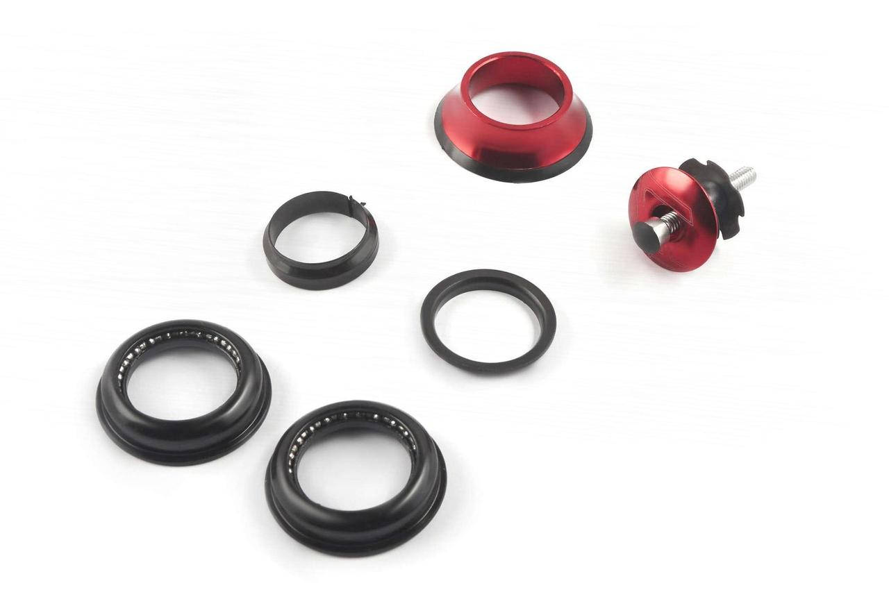 

Подшипники рулевой колонки велосипеда (удлиненные, красные) REKO