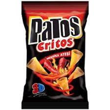 

Снеки Patos Critos Hot Spicy 115 g