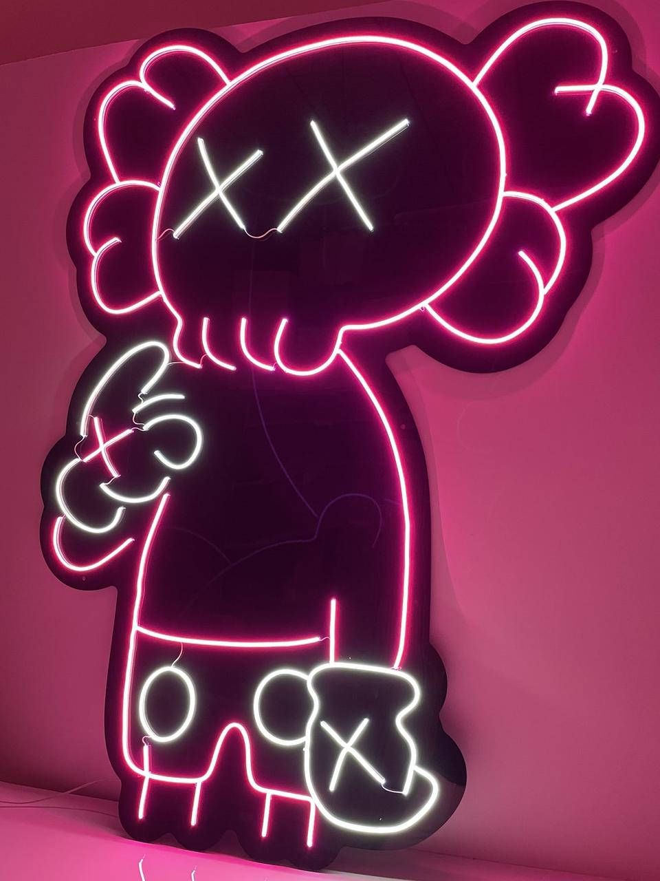 

Неоновая вывеска КАВС Вывеска из неона, LED вывеска, неонова вивіска