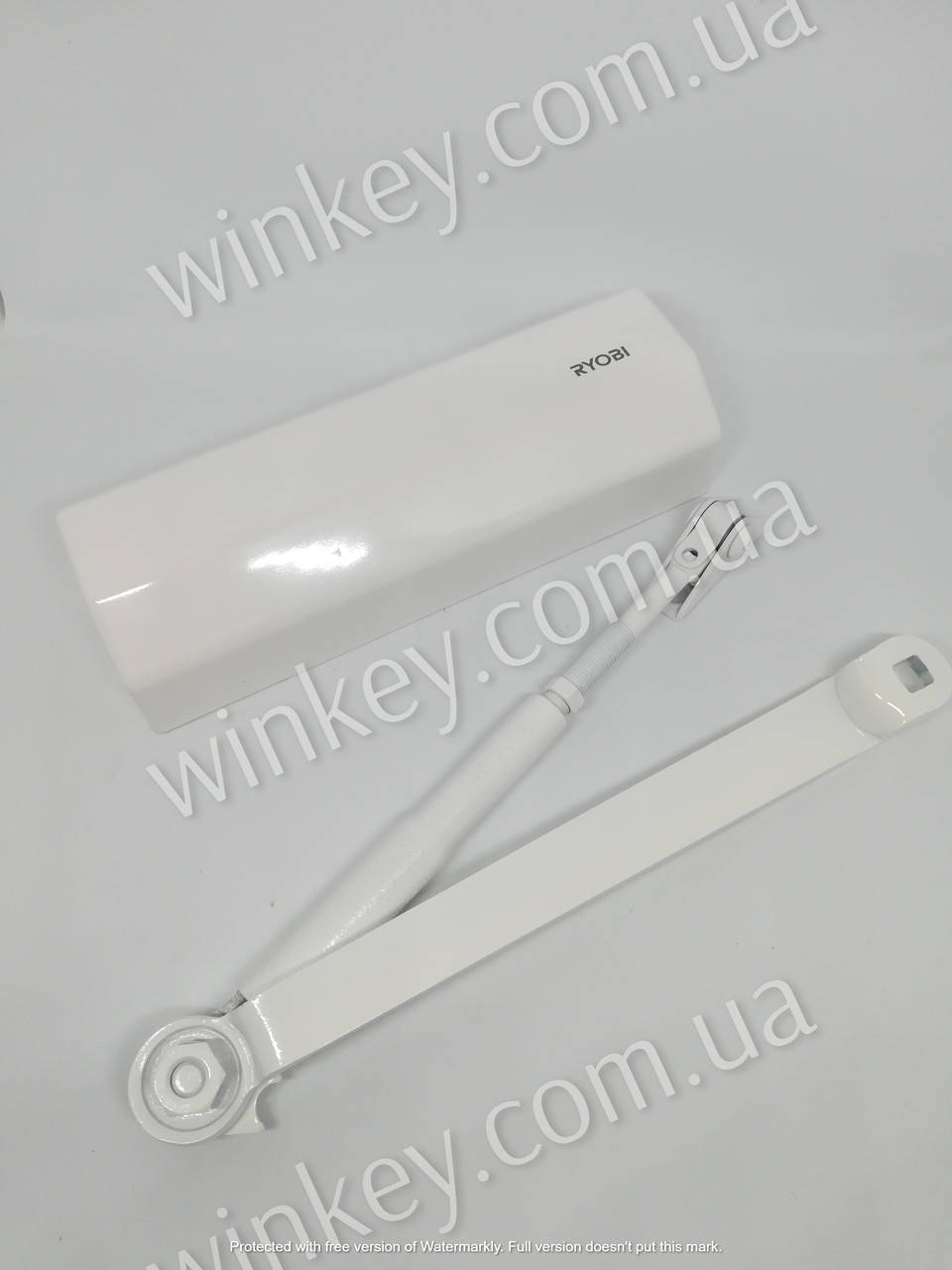 

Доводчик дверной RYOBI DS 1554 STD с фиксацией белый