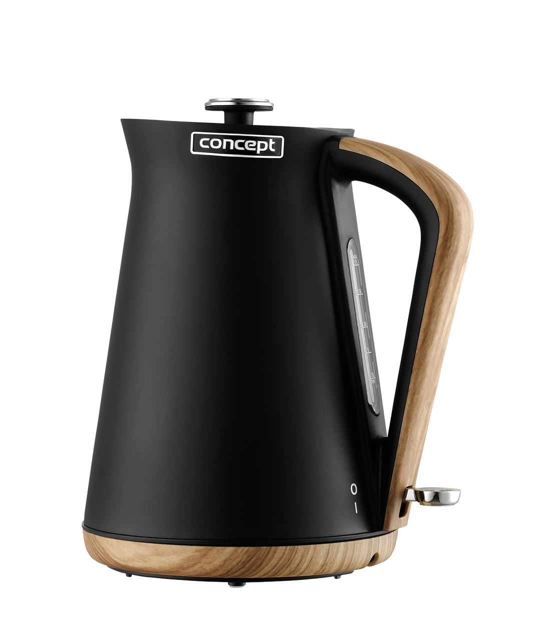 

Электрический чайник из нержавеющей стали NORDIC Concept 1,7 л черный