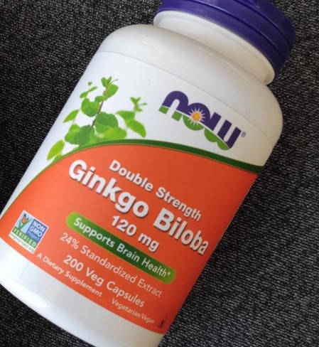 

Гинкго Билоба NOW Double Strength Ginkgo Biloba 120 mg 200 капс