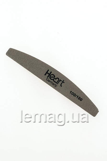 

HEART Пилка для ногтей Half Platinum PRO 100/180, 1 шт.
