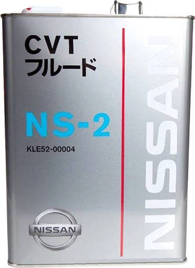 

Трансмиссионное масло Nissan CVT NS-2 4л (KLE5200004) ORG KLE5200004