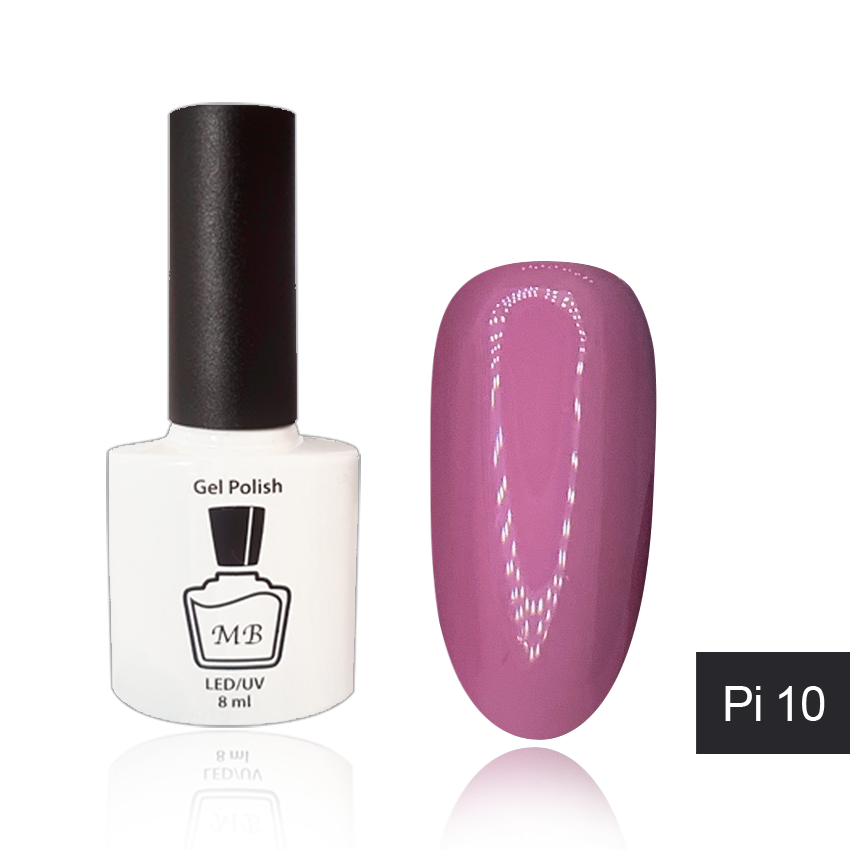 

Гель-лак MB Pi-10 дымчато-розовый Pink Collection, эмаль 8 мл