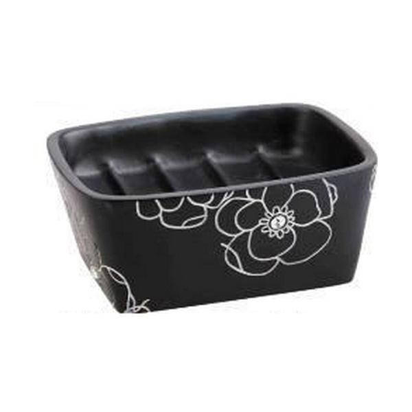 

Мыльница Trento Crystal Nero (25010), Черный