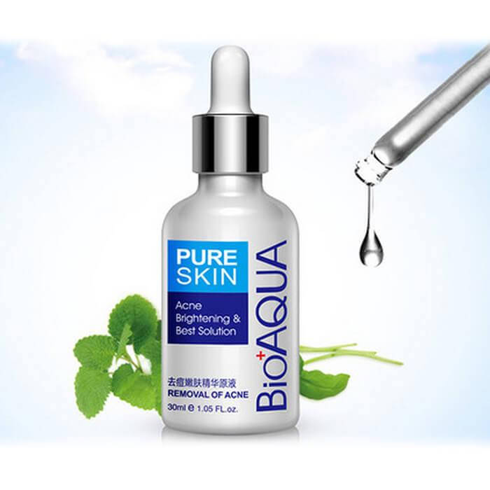 

Сыворотка для лица от акне BIOAQUA Pure Skin Acne Brightening&Best Solution, 30 мл