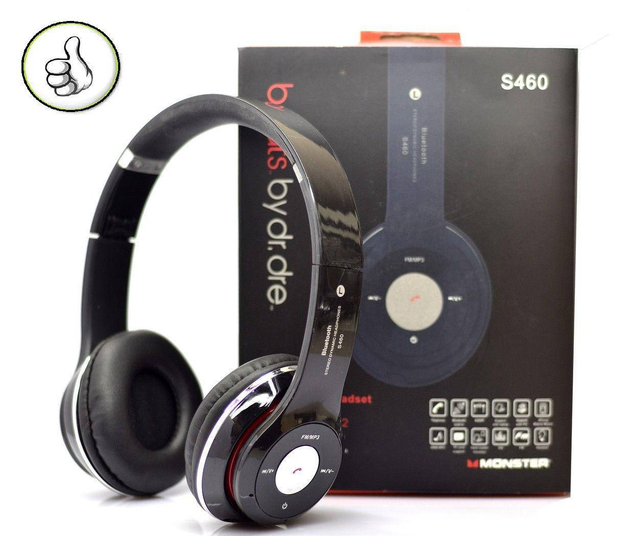 

Беспроводные Bluetooth наушники S460, Черный