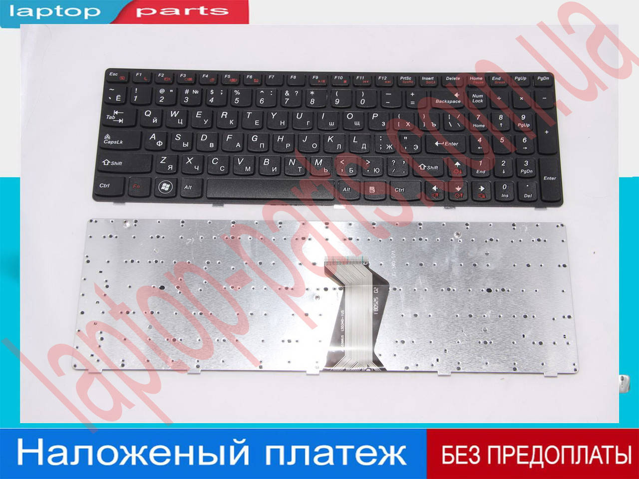

Клавиатура Lenovo G580 G585 N580 N585 Z580 Z585 rus black type 4, Черный