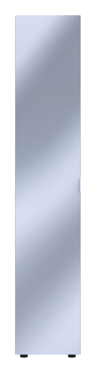 Шафа для одягу Doros Гелар Дуб сонома з Дзеркалом 39х49.5х203.4 (44900243) 2