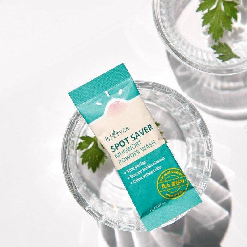 

Энзимная пудра для умывания c полынью IsNtree Spot Saver Mugwort Powder Wash, 1г