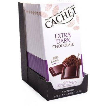 

Шоколад Cachet (Кашет) экстра черный 85% какао 100г
