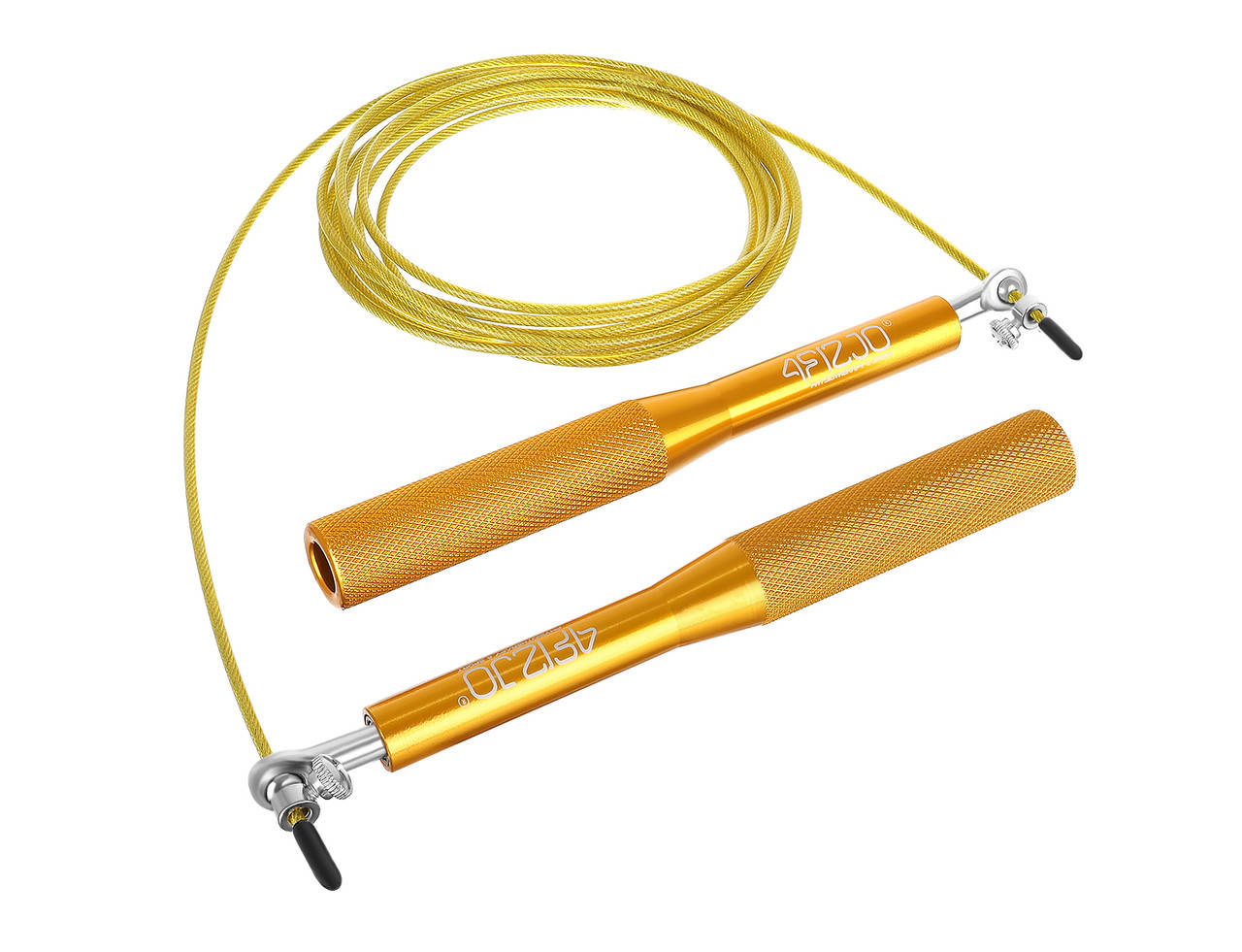 

Скакалка скоростная для кроссфита 3 м 4FIZJO Speed Rope золотая