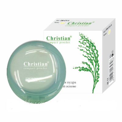 

Компактная пудра на рисовой основе Christian