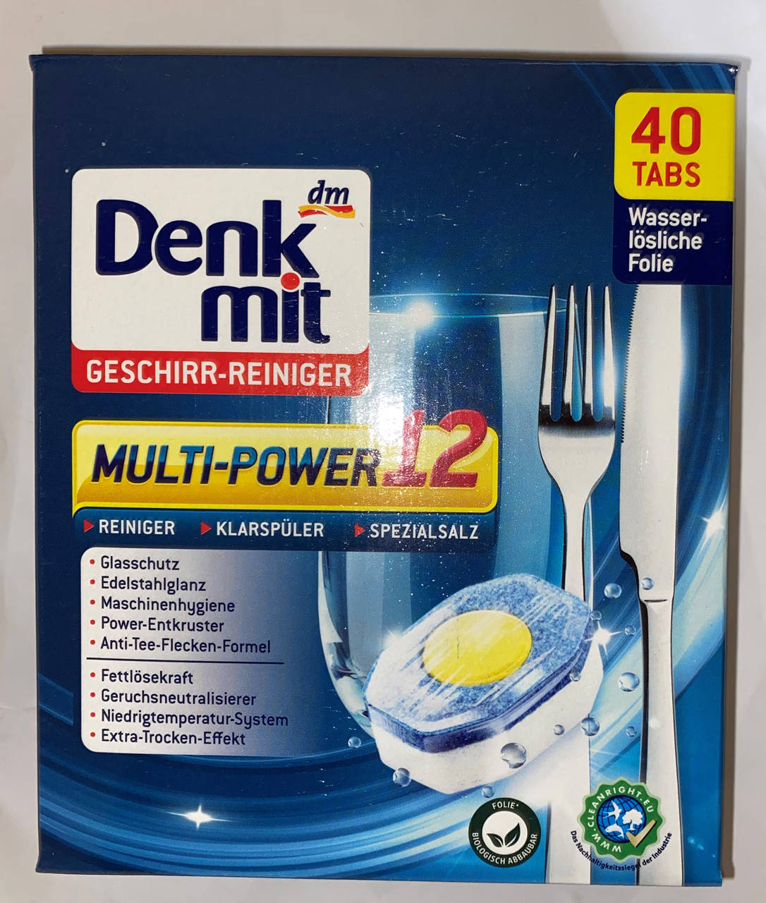 

Таблетки Denkmit Multi-Power для посудомийної машини 40 шт.