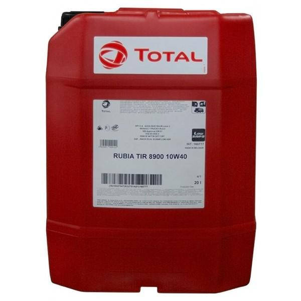 

Оригинальное моторное масло Total Rubia TIR 8900 10W-40 20 л. 160777