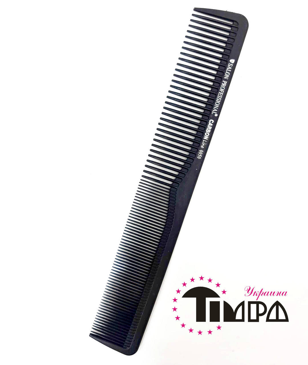 

Расческа карбоновая Salon Professional 0050 антистатик 17.5см