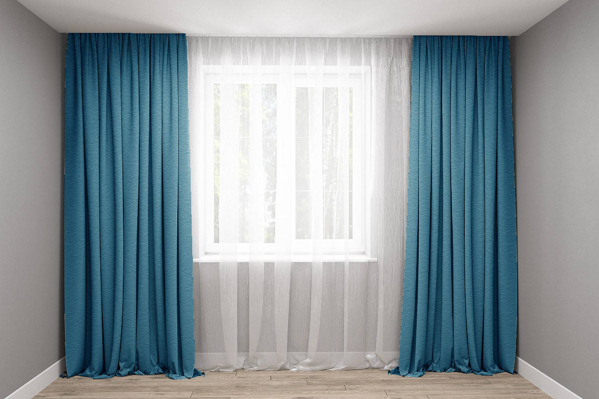 

Комплект штор микровельвет Джинс 114 175*270 2шт