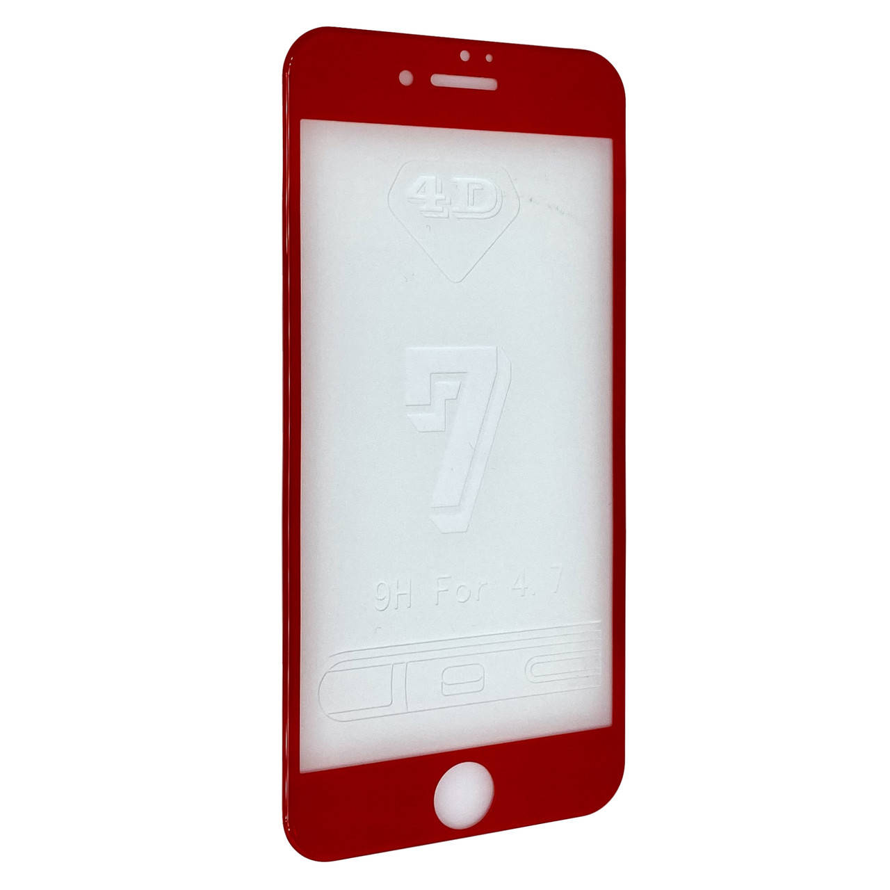 

Защитное стекло DK 4D Full Glue для Apple iPhone 7 / 8 / SE (red), Красный