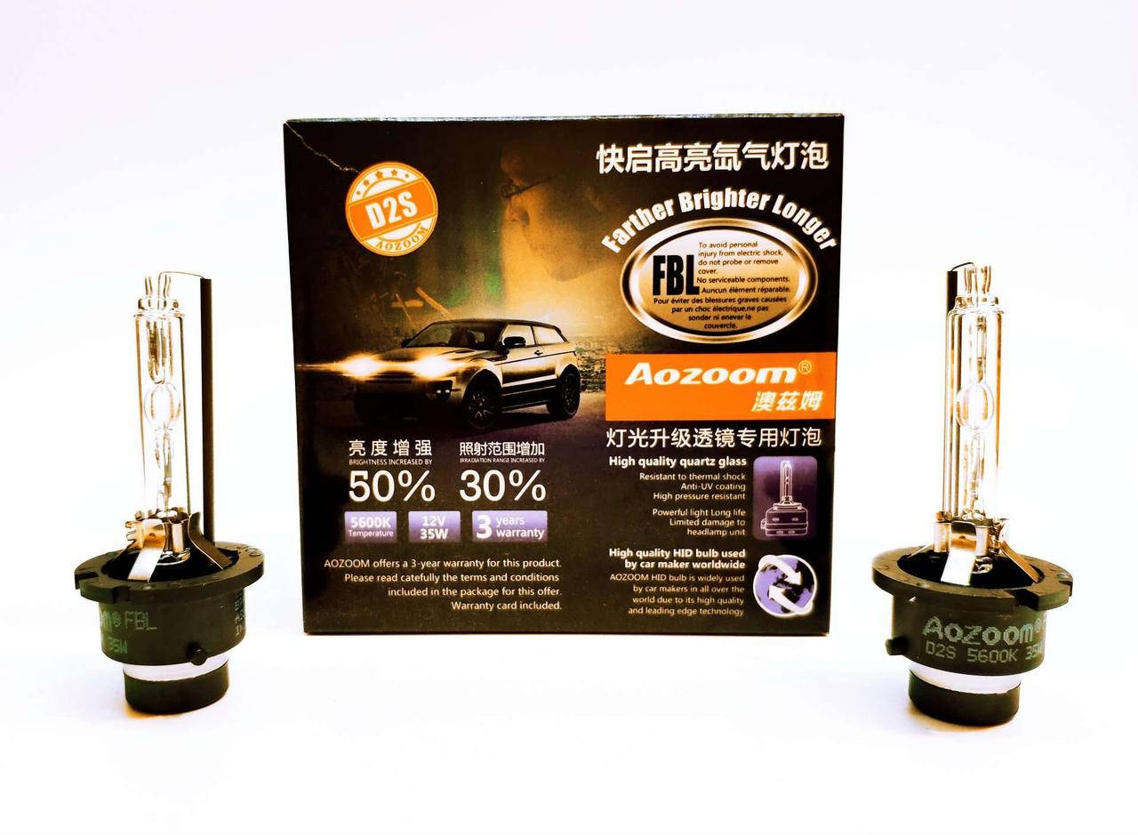 

Комплект ксеноновых ламп Aozoom FBL, +50%, D2S, 5500K, 35W
