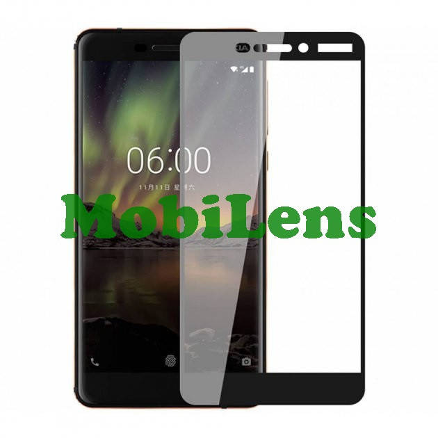 

Nokia 6.1, 6 (2018), TA-1043, TA-1045, TA-1050 Защитное стекло черное
