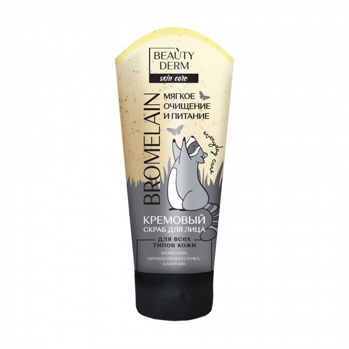 

BeautyDerm Скраб для обличчя з абрикосовою кісточкою 75мл