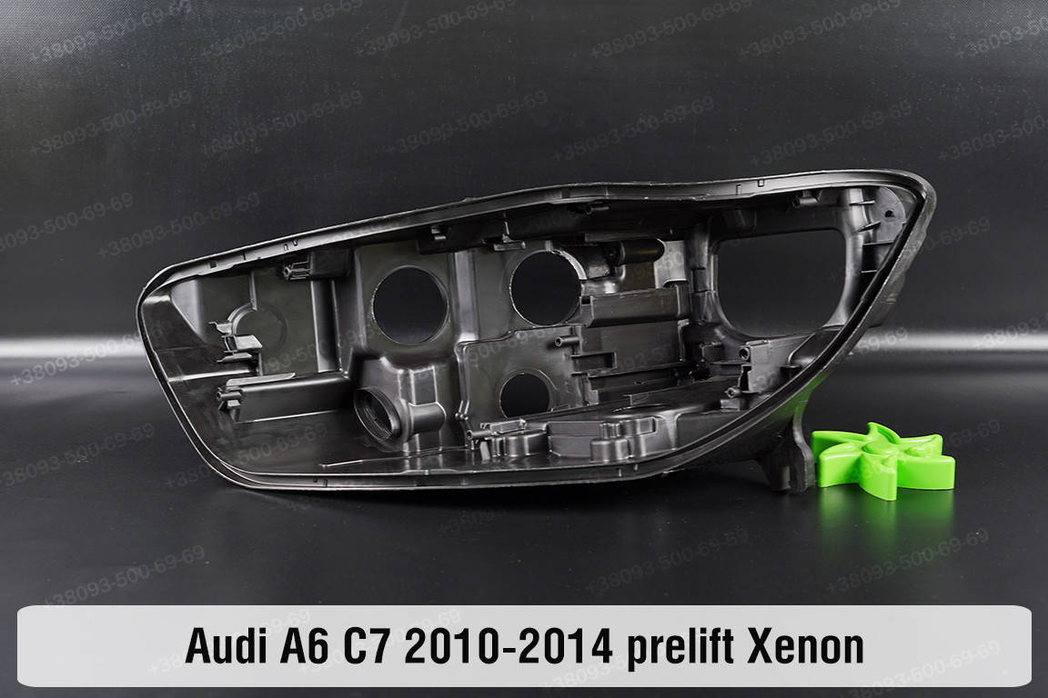 

Корпус фары Audi A6 C7 Xenon (2010-2014) IV поколение дорестайлинг левый