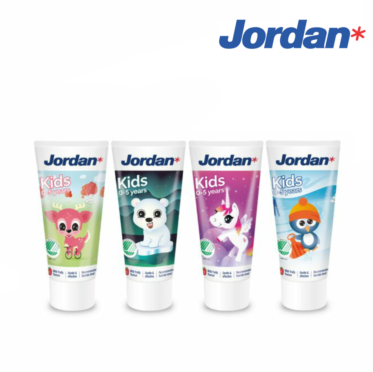 

Детская зубная паста Jordan Kids 0-5 лет, 50 мл