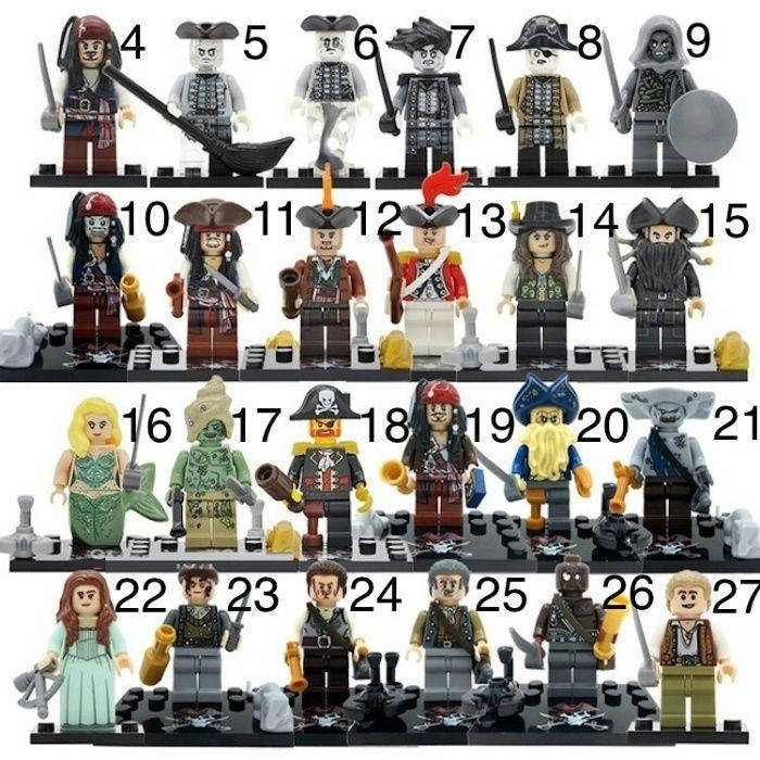 

Лего Пираты карибского моря (Lego Pirates of the Caribbean)